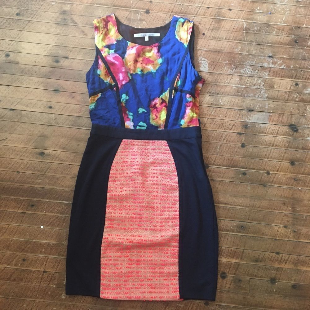 Rachel Rachel Roy bodycon mixed media dress